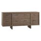 Bernhardt Casa Paros 6 Drawer Dresser in Anthracite without Mirror, , large