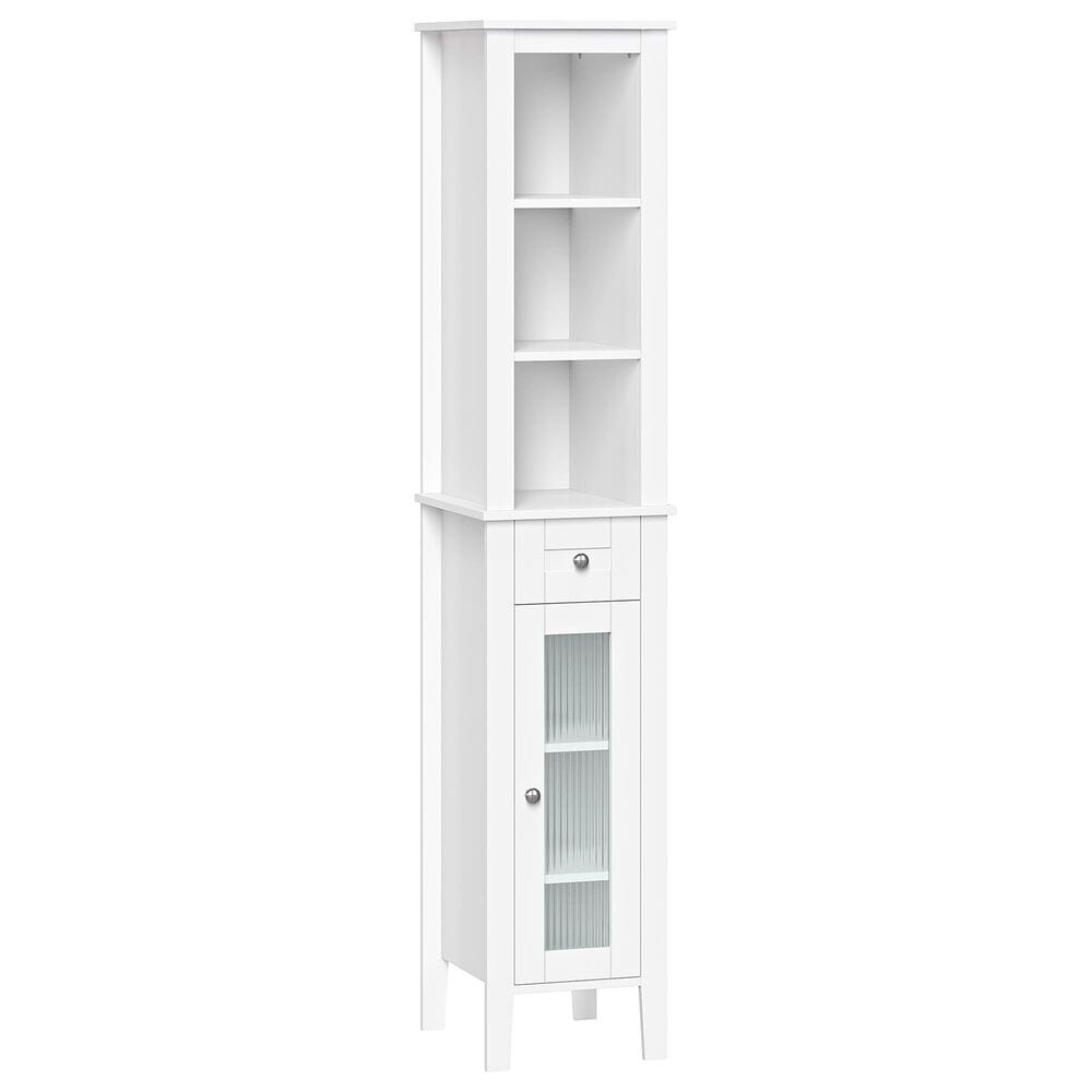 RiverRidge Home Prescott Tall Cabinet in White, , large