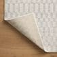 Loloi II Kamala 2"3" x 3"10" Ivory and Grey Area Rug, , large
