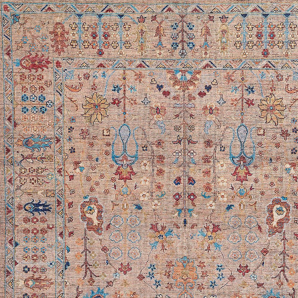 Feizy Rawlins 5&#39;3&quot; x 7&#39;6&quot; Beige and Multicolor Area Rug, , large