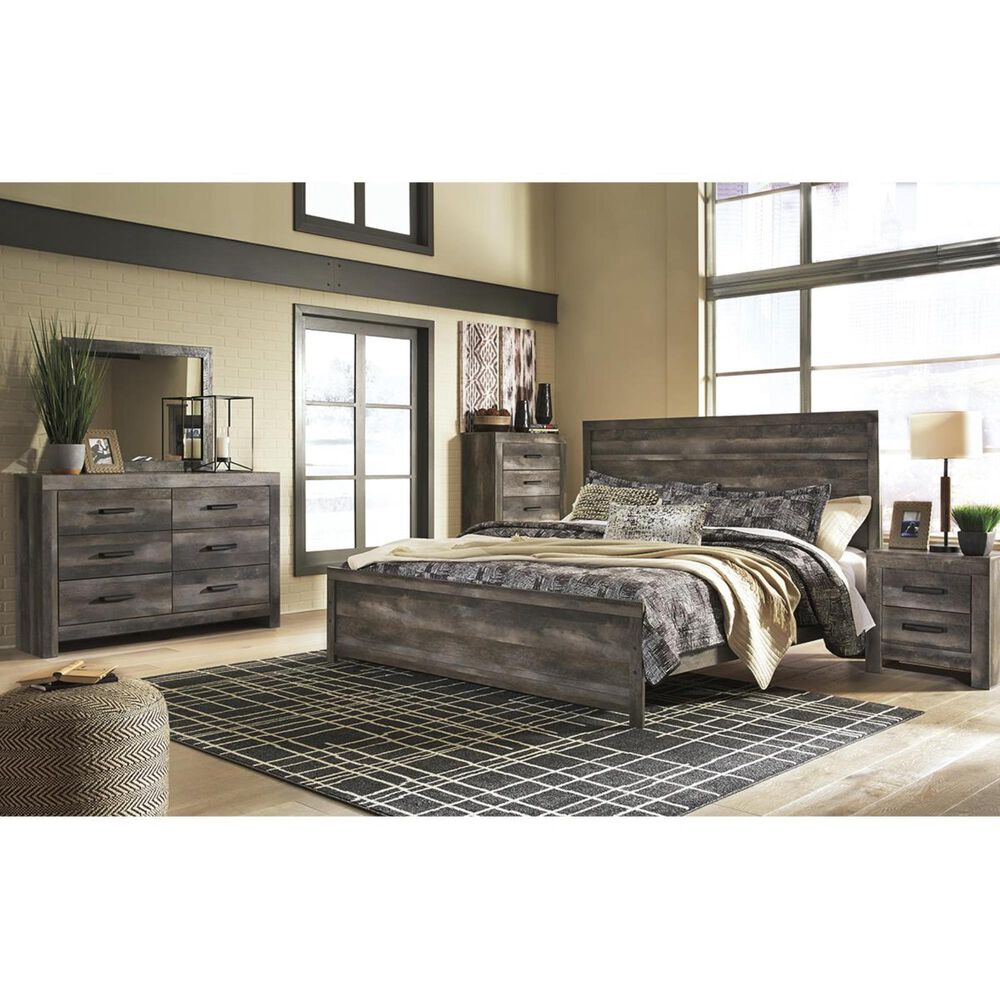 Ashley Wynnlow Bedroom Mirror in Gray, , large