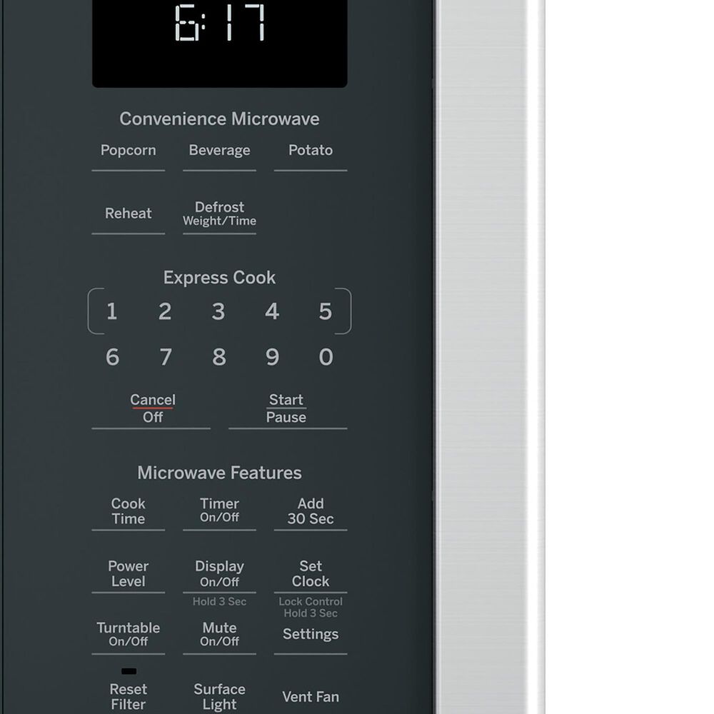 GE Appliances 1.7 Cu. Ft. Over the Range Microwave in Stainless Steel, , large