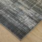 Feizy Greenwich Green and Black 12" x 15" Area Rug, , large