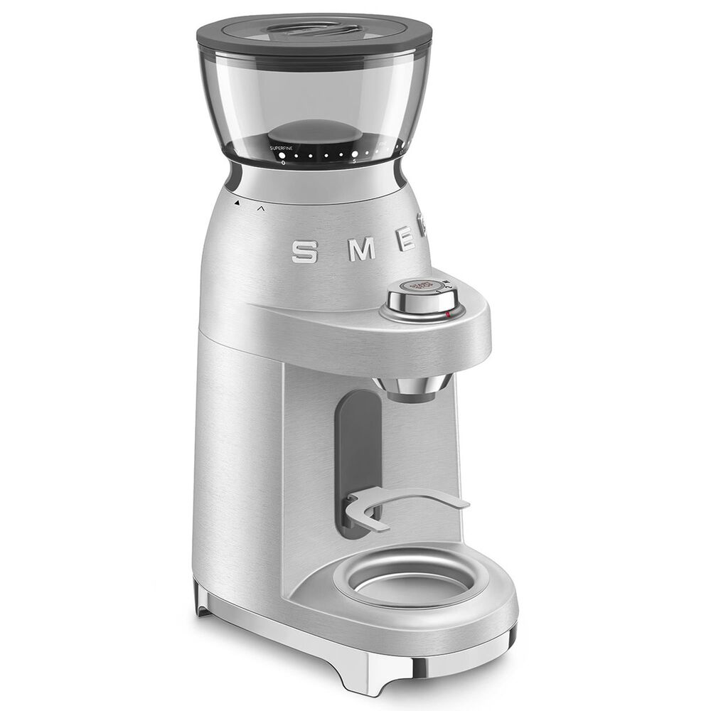 SMEG Espresso Coffee Grinder in Stainless Steel, , large