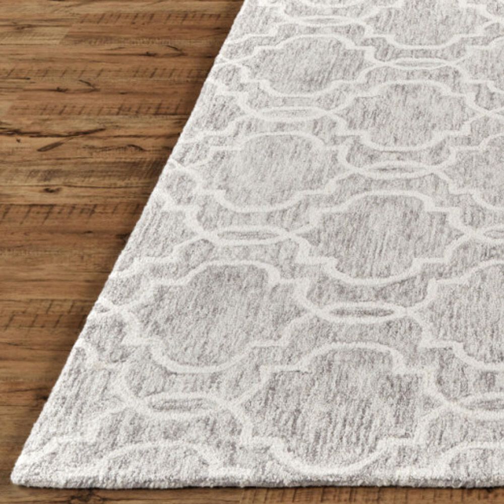 Feizy Belfort Light Gray 12&#39; x 15&#39; Area Rug, , large