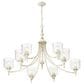 Golden Lighting Keating 9-Light Chandelier in Antique Ivory, , large