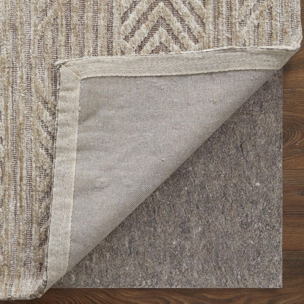 Feizy Colton 5&#39; x 7&#39; Brown Area Rug, , large
