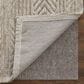 Feizy Colton 5" x 7" Brown Area Rug, , large