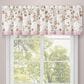 Royal Court Rosemary 72" x 17" Window Straight Valance in White and Pink, , large