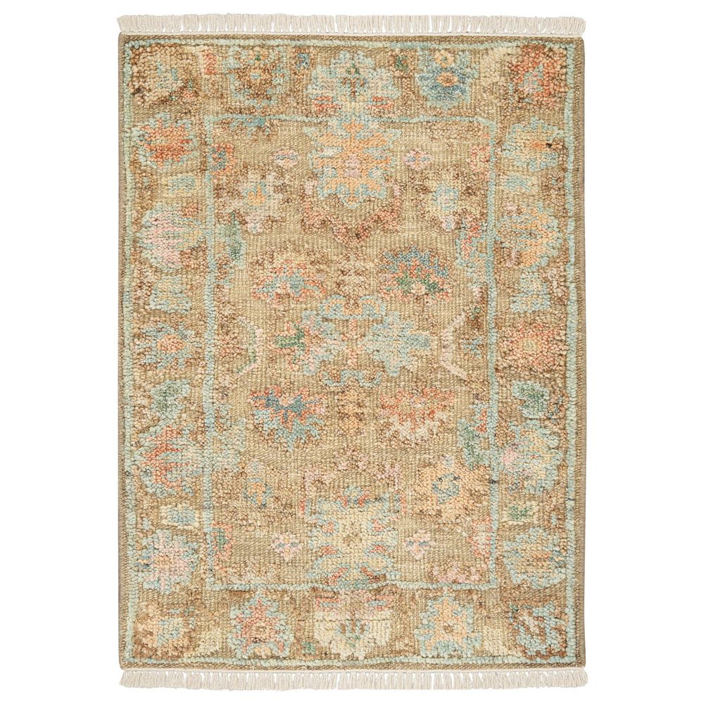 Nourison Heritage Vine HTV05 Charcoal 2" x 3" Area Rug, , large