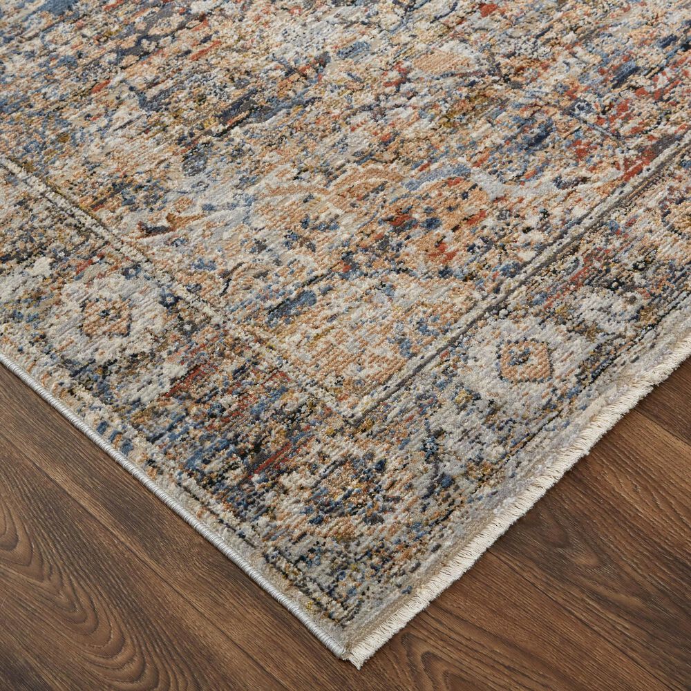 Feizy Kaia 2&#39;6&quot; x 10&#39; Multicolor Runner, , large