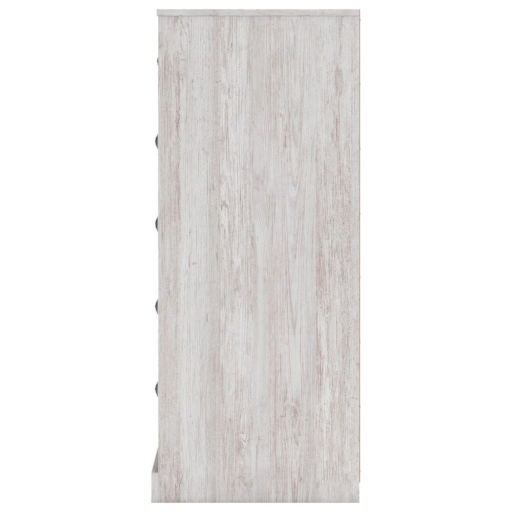 Ashley Paxberry 5-Drawer Chest in Whitewash, , large