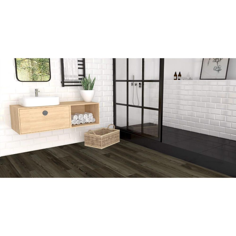 Armstrong Lutea Paradise Refuge Brown 7&quot; x 60&quot; Luxury Vinyl Plank, , large