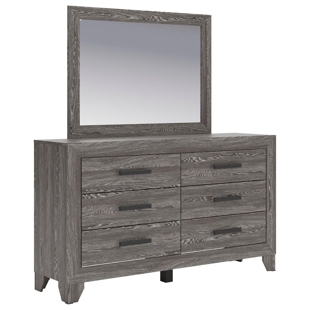 Ashley Sylveri 3-Piece Queen Bedroom Set in Gray Laminate, , large