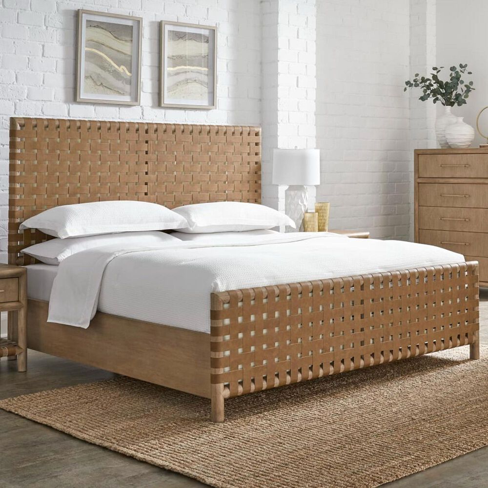 Urban Home Dorsey Queen Platform Bed in Ginger, , large