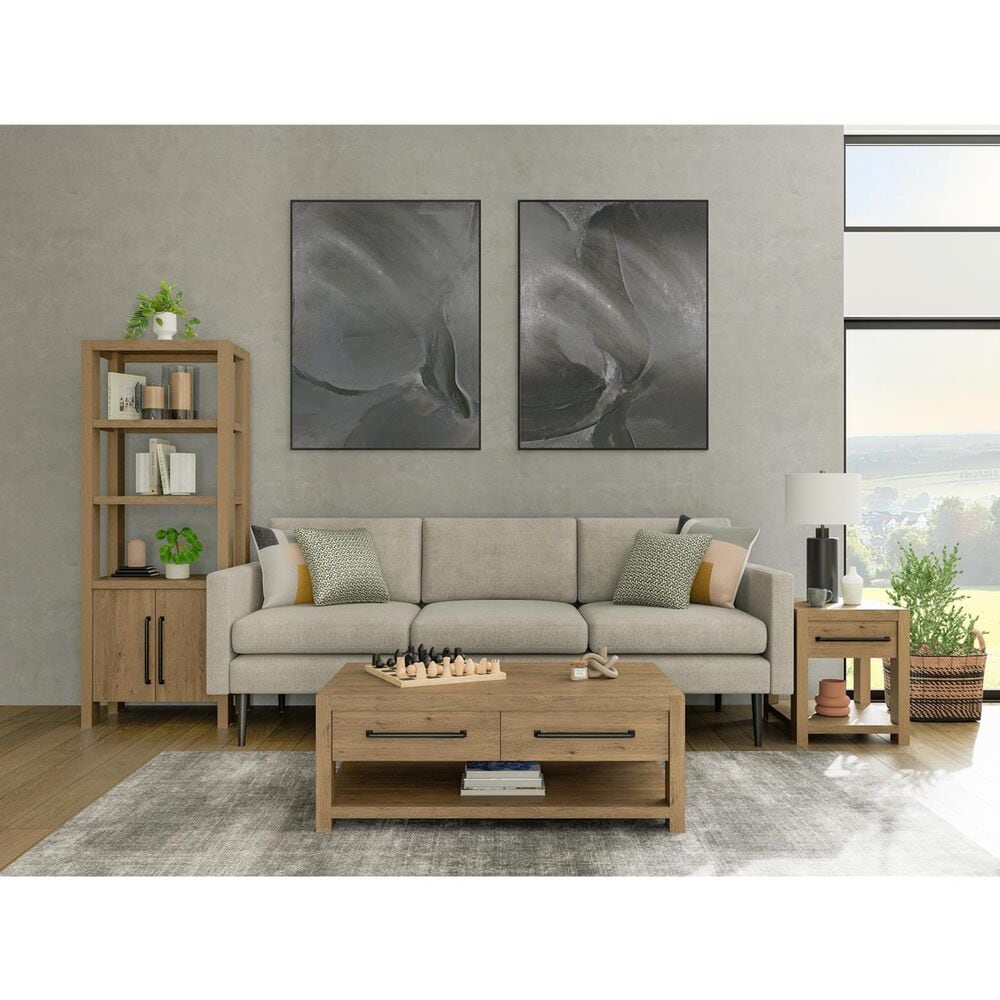 Shannon Hills Davie Rectangular Coffee Table in Pale Oak, , large