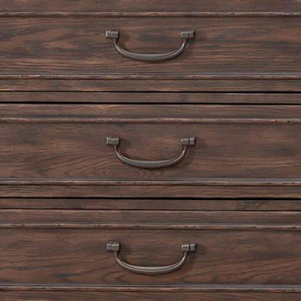 Belle Furnishings Paradise Valley 5-Piece King Bedroom Set in Saddle Brown, , large