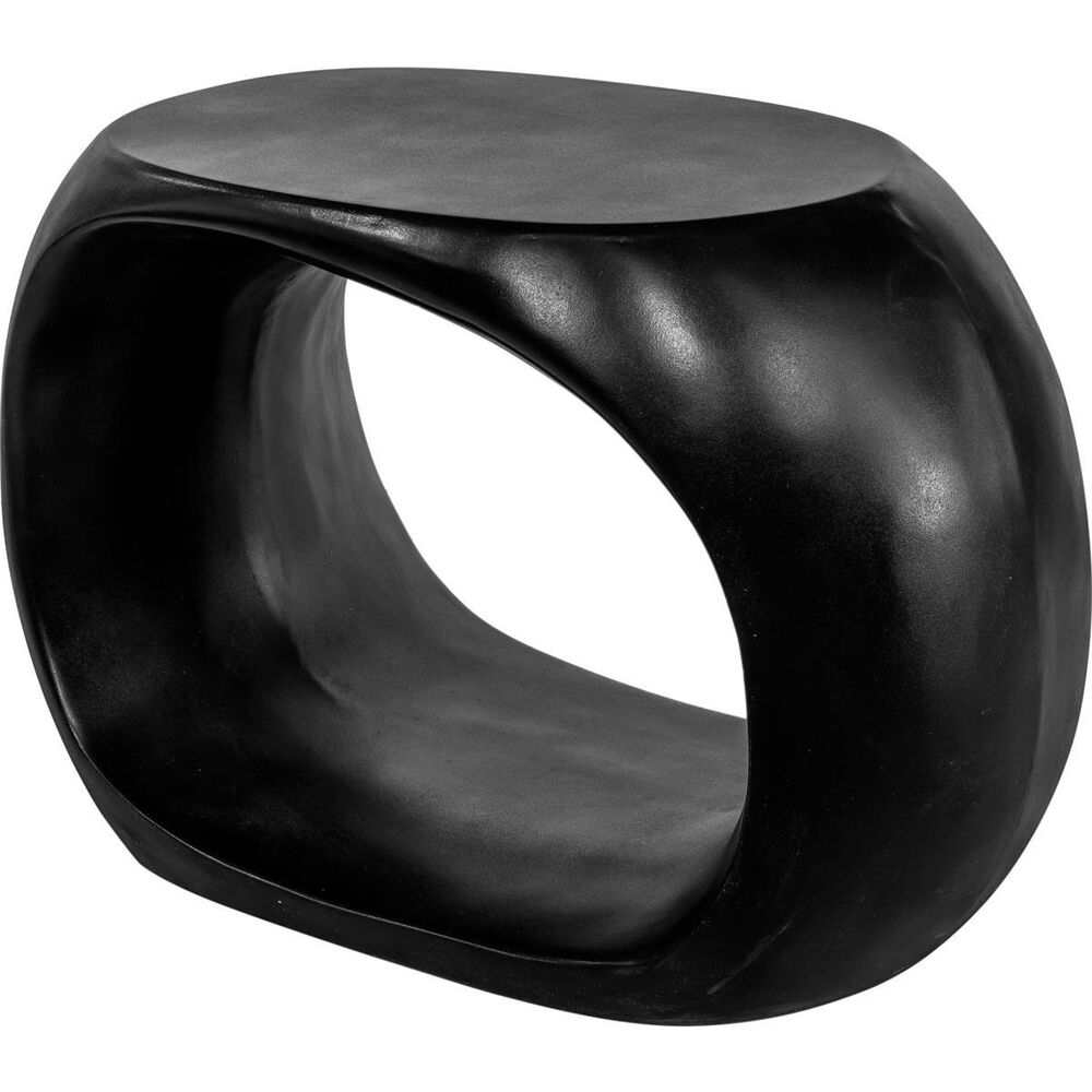 Moe&#39;s Home Collection Albers Patio Stool in Black, , large