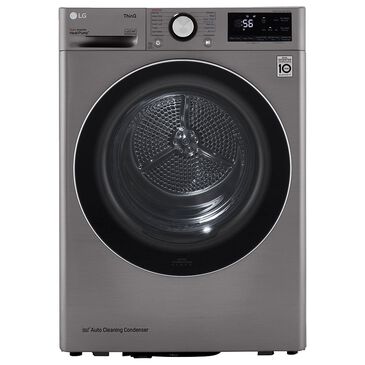 LG 4.2 Cu. Ft. Electric Dryer with Dual Inverter HeatPump in Graphite Steel, , large
