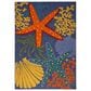 Nourison Aloha ALH24 7"10" x 10"6" Navy and Multicolor Indoor/Outdoor Area Rug, , large