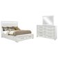 Sasha Lee 3-Piece King Storage Bedroom Set in Brushed White, , large