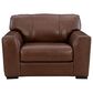 Ashley Brogliano Stationary Chair and a Half with Ottoman Set in Canyon, , large