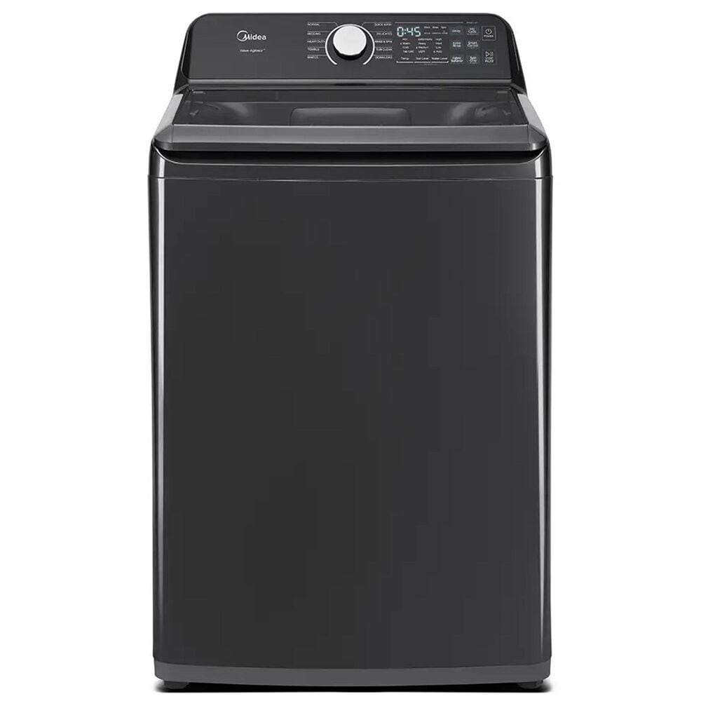 Midea 4.4 Cu Ft Smart Top Load Washer in Metallic Grey, , large
