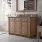 James Martin Vanities Bristol 48" Single Bathroom Vanity in Whitewashed Walnut with 3 cm Parisien Bleu Quartz Top and Rectangular Sink, , large