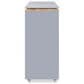 HOMLUX 56" Kitchen Island with Extended Table in Grey, , large