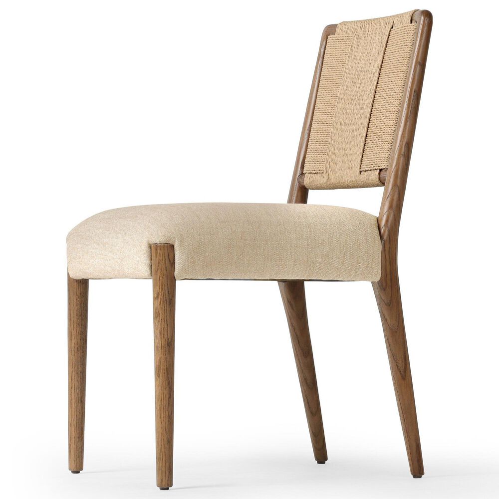 Four Hands Rothler Side Chair in Tan Ash, , large