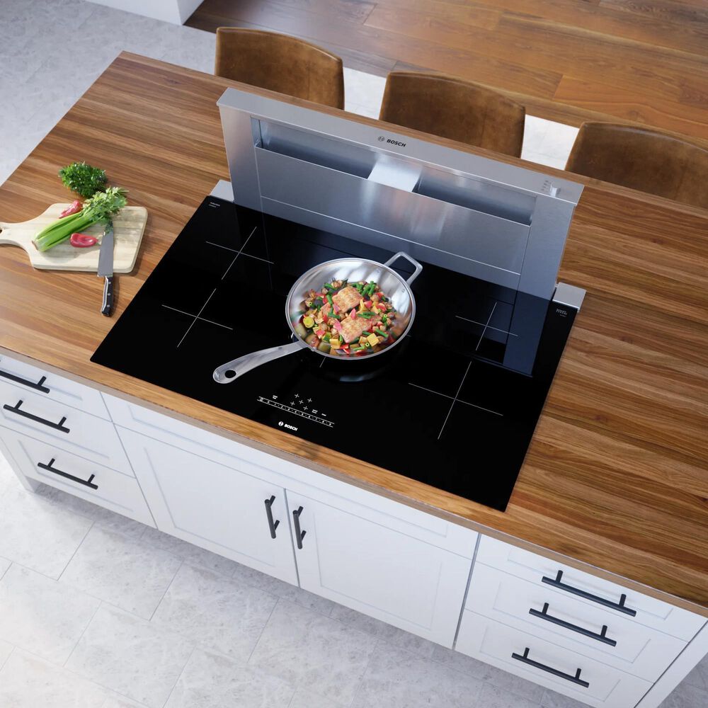 Bosch 36&quot; Induction Cooktop, 500 Series, Black, Frameless, , large