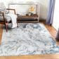 Surya Brunswick 10" x 14" Sage, Gray, White and Blue Area Rug, , large