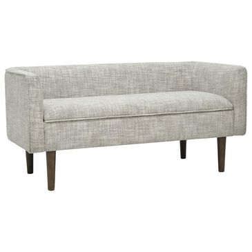 Golden Wave Furniture Isla Storage Bench Ottoman in Cream, , large