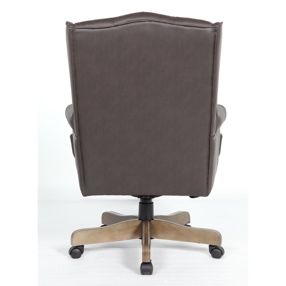 Regal Co. Executive Office Chair in Bomber Brown, , large