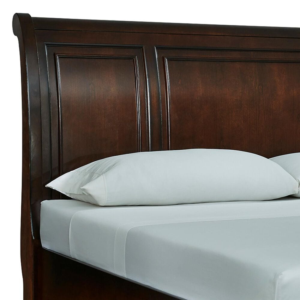 Millenium Porter King Sleigh Storage Bed in Burnished Brown, , large