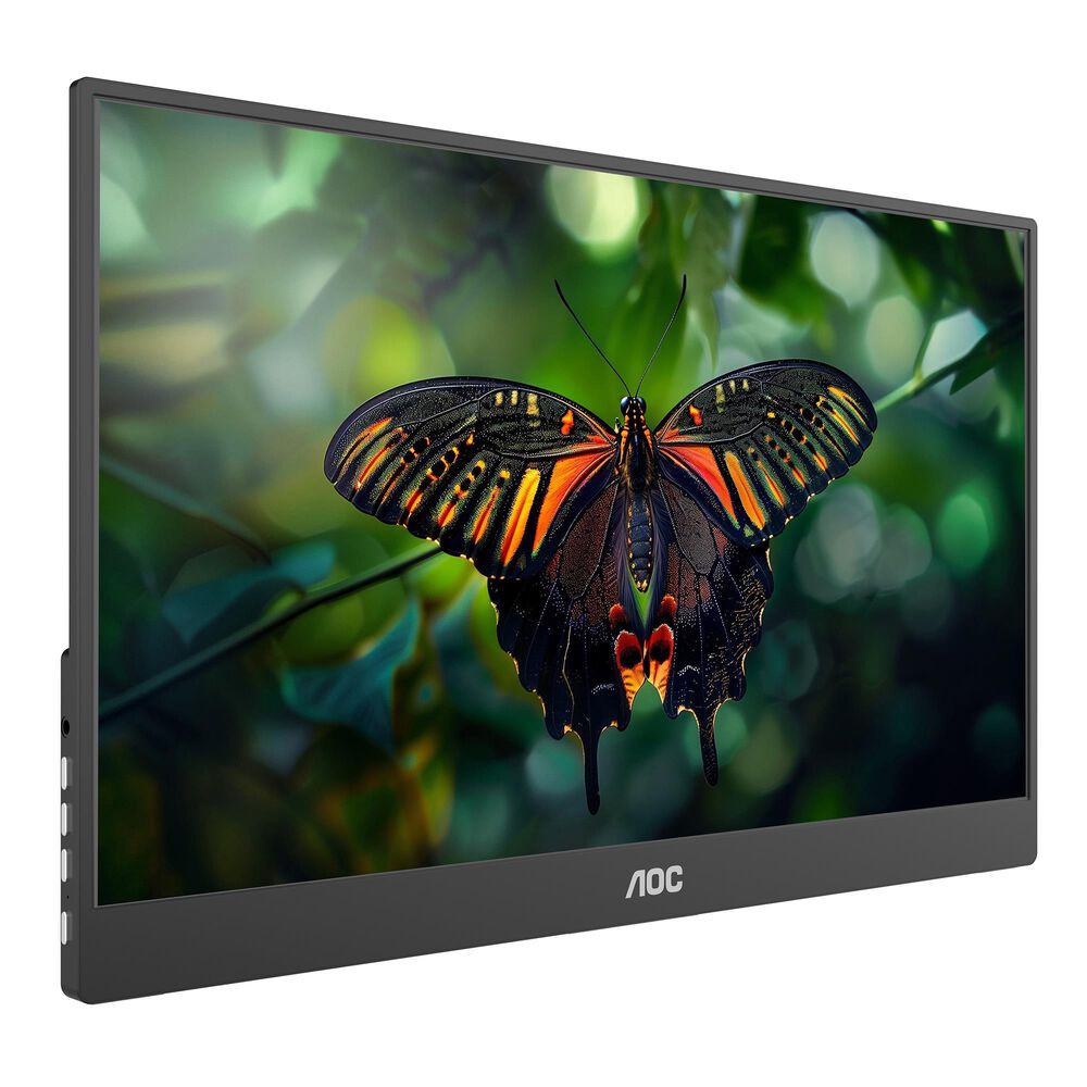 AOC 15.6&quot; Full HD IPS LED Portable Monitor in Black, , large