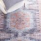 Safavieh Serapi 10" x 14" Terracotta and Blue Area Rug, , large