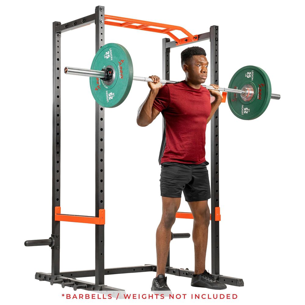 Sunny Health &amp; Fitness Power Zone Advanced Multifunction Squat Power Cage in Black, , large