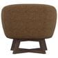 Golden Wave Furniture Moira Swivel Chair in Cocoa, , large