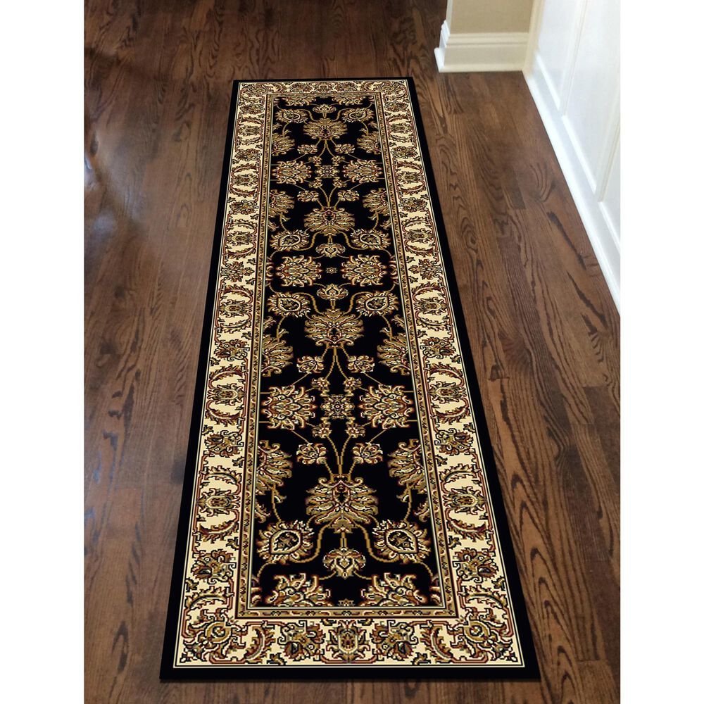 Radici USA Noble 1330 2&#39;2&quot;x 8&#39; Black Runner, , large