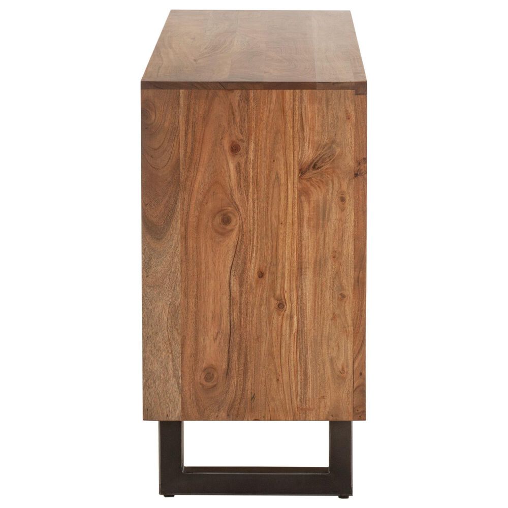 Home Trends &amp; Design Aspen 6-Drawer Dresser in Smoked Acacia and Antique Zinc, , large