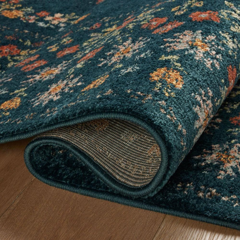 Rifle Paper Co. x Loloi Laurel Eleanor 6&#39;6&quot; x 9&#39;2&quot; Navy Area Rug, , large