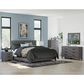 Ashley Sylveri 4-Piece King Bedroom Set in Gray Laminate, , large