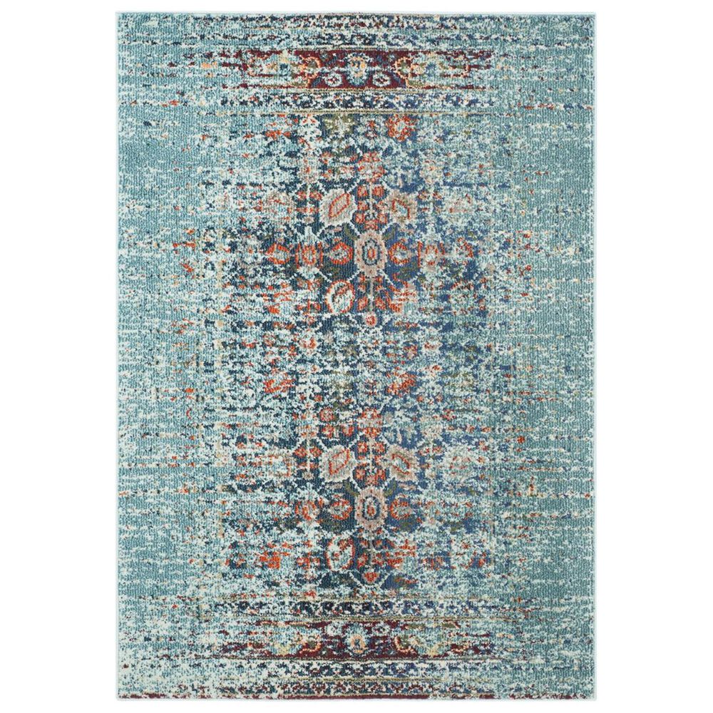 Safavieh Monaco MNC208J-5 5&#39;1&quot; x 7&#39;7&quot; Multicolor Area Rug, , large
