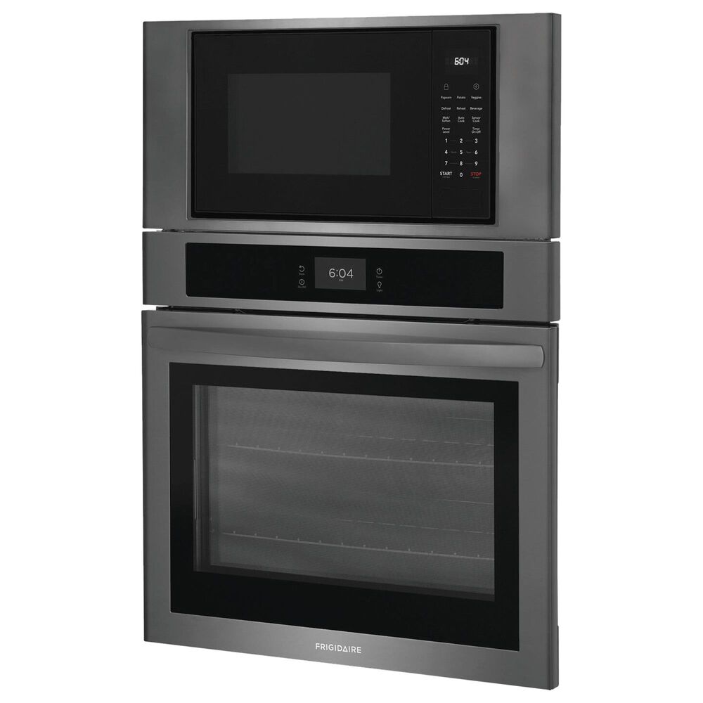 Frigidaire 30&quot; Microwave Combination Wall Oven in Black Stainless Steel, , large