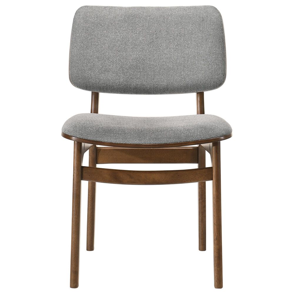 Blue River Cirque and Lima 5-Piece Round Dining Set in Black and Walnut, , large