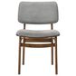 Blue River Cirque and Lima 5-Piece Round Dining Set in Black and Walnut, , large