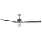 Minka-Aire Nauticus 65" Smart Indoor/Outdoor Ceiling Fan with Distressed Koa Blades in Brushed Nickel Wet, , large