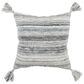Rizzy Home 20""X20" Down Filled Pillow in Charcoal, , large