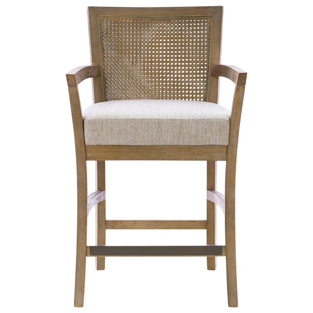Hearth and Haven Cane Back Counter Stool in Natural, , large